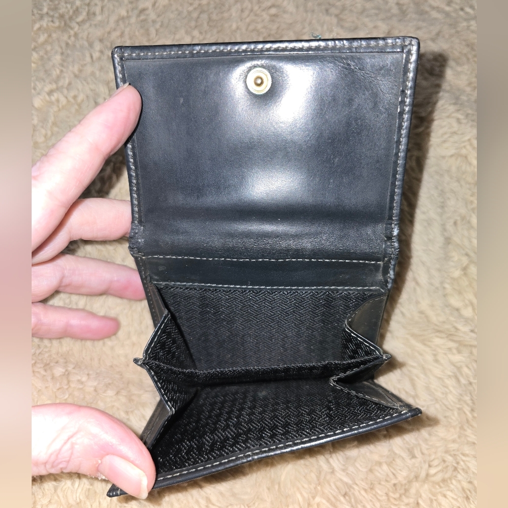 Dior Black and Cream Monogram Continental Wallet - Picture 10 of 16